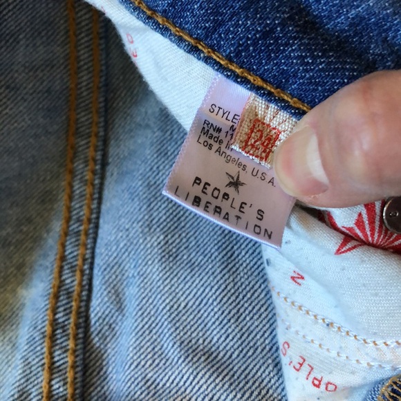 People’s Liberation Light Blue Jeans - Picture 13 of 15